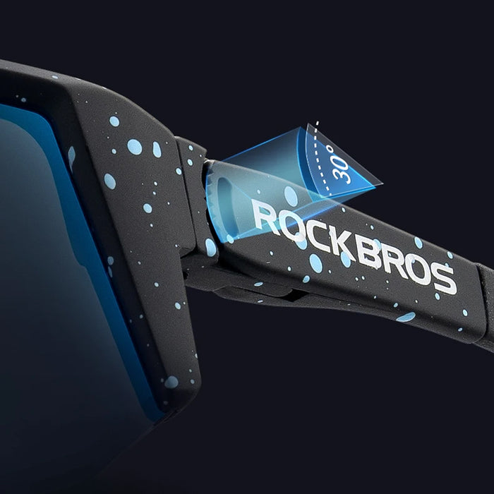 Поляризиращи очила за колоездене Rockbros SP297 - лилави