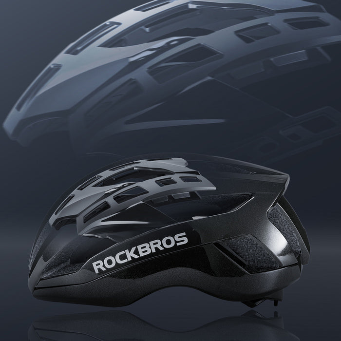 Каска за велосипед Rockbros LK-79 58-62 см - Черна