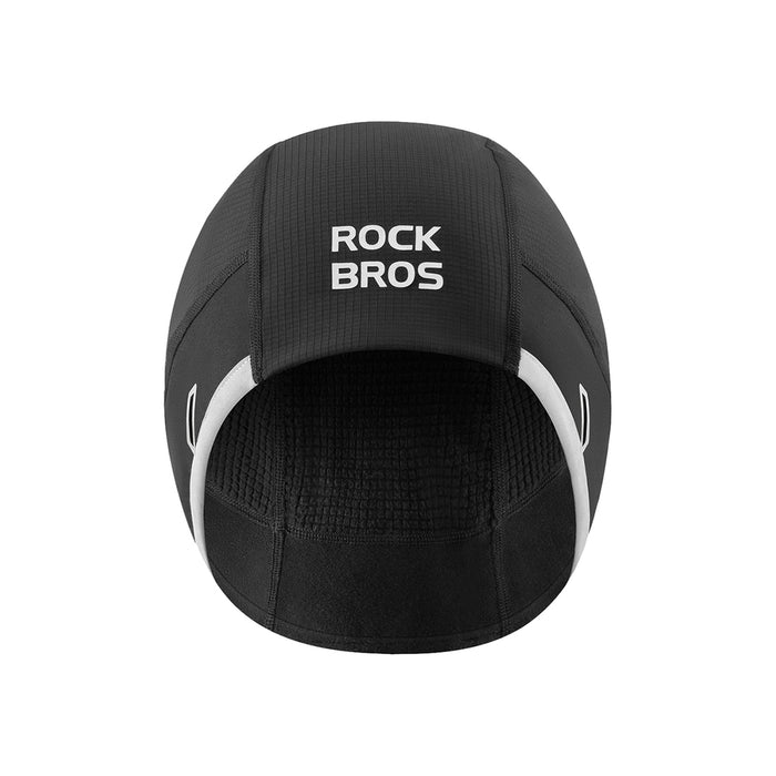 Rockbros M016 Зимна ветроустойчива велосипедна шапка, размер 54-61 см - Черна