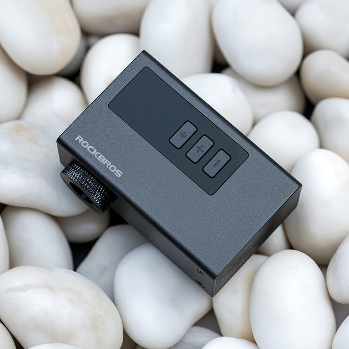 Rockbros AS240 PRO Безжична помпа 120 psi Компресор 420mAh - Черна