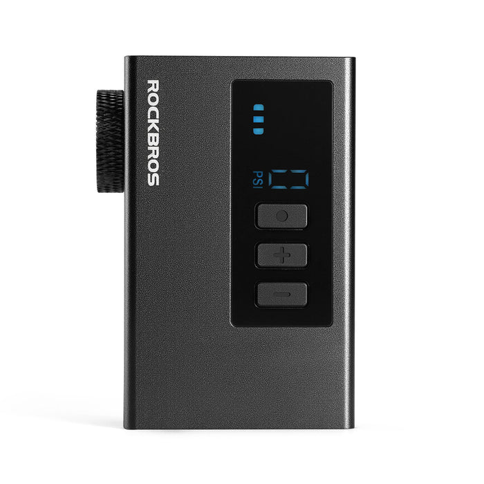 Rockbros AS240 PRO Безжична помпа 120 psi Компресор 420mAh - Черна