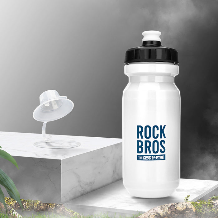 Бутилка за велосипед Rockbros 600 мл - бяла