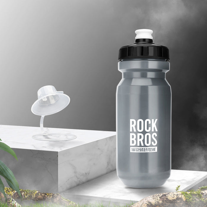 Велосипедна бутилка Rockbros 600 мл - сива