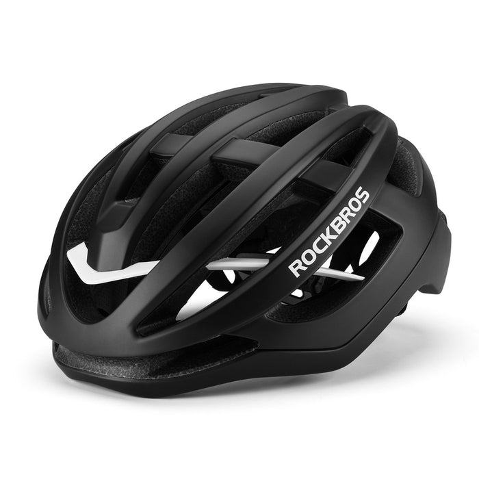 Велосипедна каска Rockbros HC-58BK-L 58-61 см - черно-сива