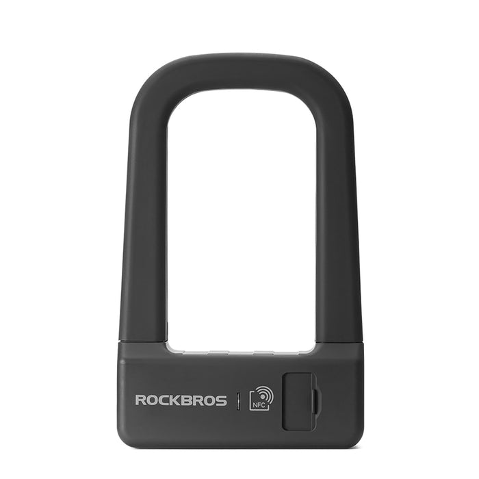 Rockbros RBNS1 SMART Велосипедна ключалка с NFC четец - Черна