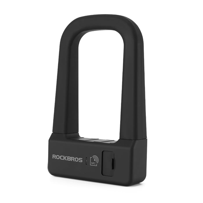 Rockbros RBNS1 SMART Велосипедна ключалка с NFC четец - Черна