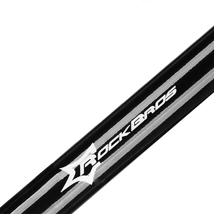 Помпа за под Rockbros GP6532B с манометър - черна и оранжева