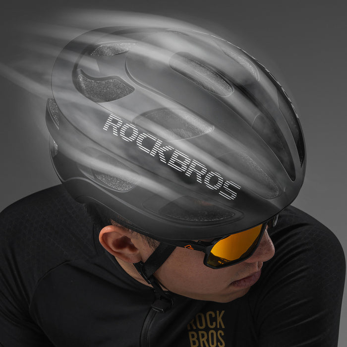 Rockbros LK-66 Лека велосипедна каска 58-62 см - Черна