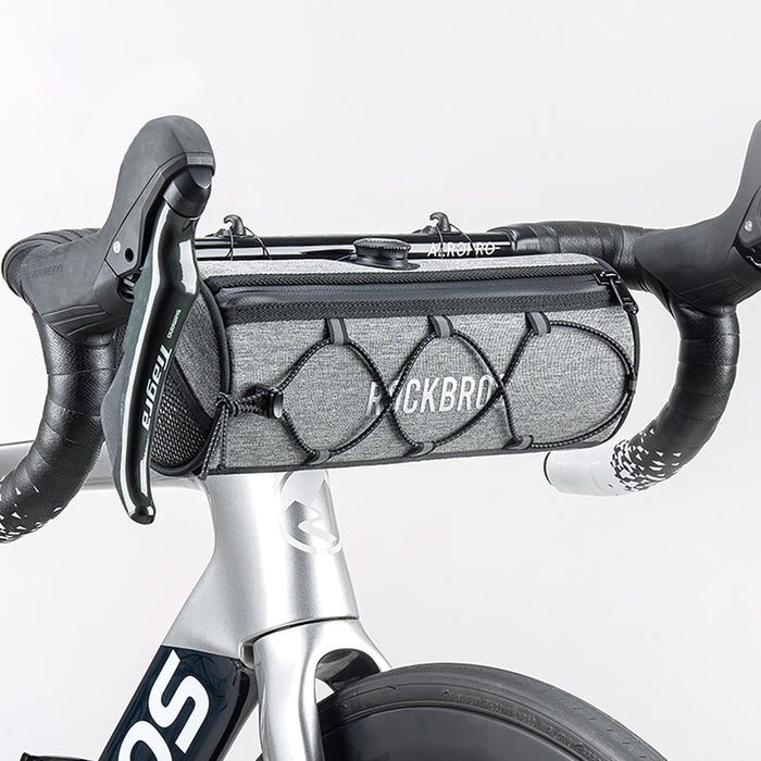 Rockbros TL002 ROAD TO SKY 1.5L Водоустойчива чанта за кормило за велосипед - сива