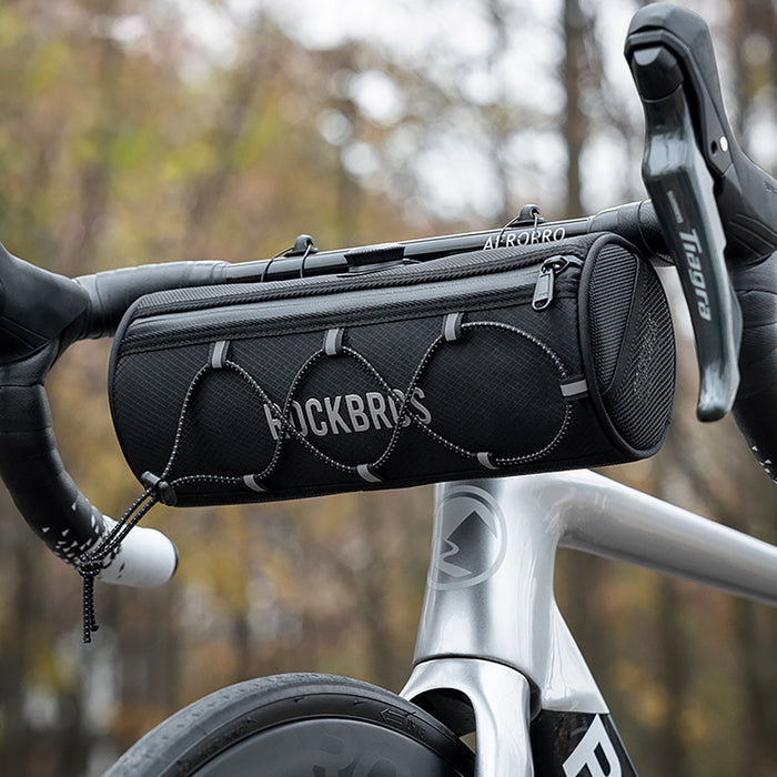 Чанта за кормило Rockbros TL002 ROAD TO SKY 1.5L, водоустойчива, черна