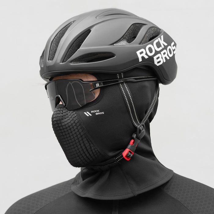 Rockbros LF25699 Поларена балаклава за велосипеди - Черна