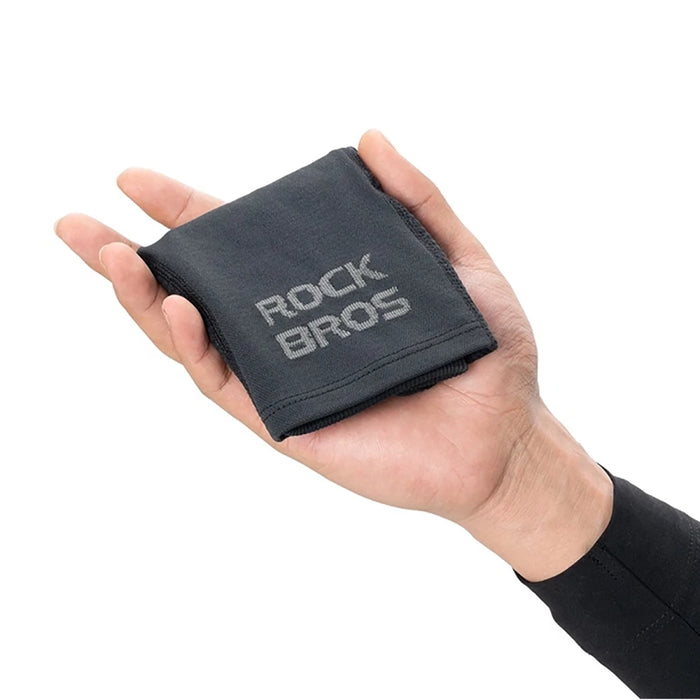 Rockbros LF25956 Безшевна плетена велосипедна шапка - Черна