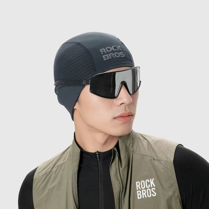 Rockbros LF25956 Безшевна плетена велосипедна шапка - Черна