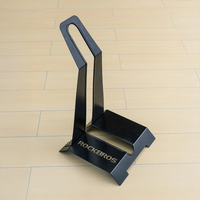 Стоманена стойка за велосипеди Rockbros HS-013L - черна
