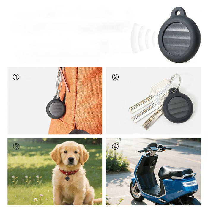Rockbros RT1W Apple Find My Bluetooth локатор - черен