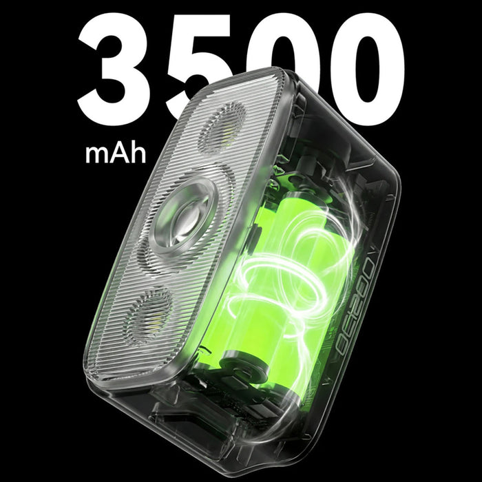 Rockbros QC1200 Предна Велосипедна Фенерче 1200lm USB-C - Бяла
