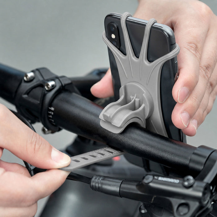 Rockbros LF436 Скоба за кормило, държач за телефон - сив
