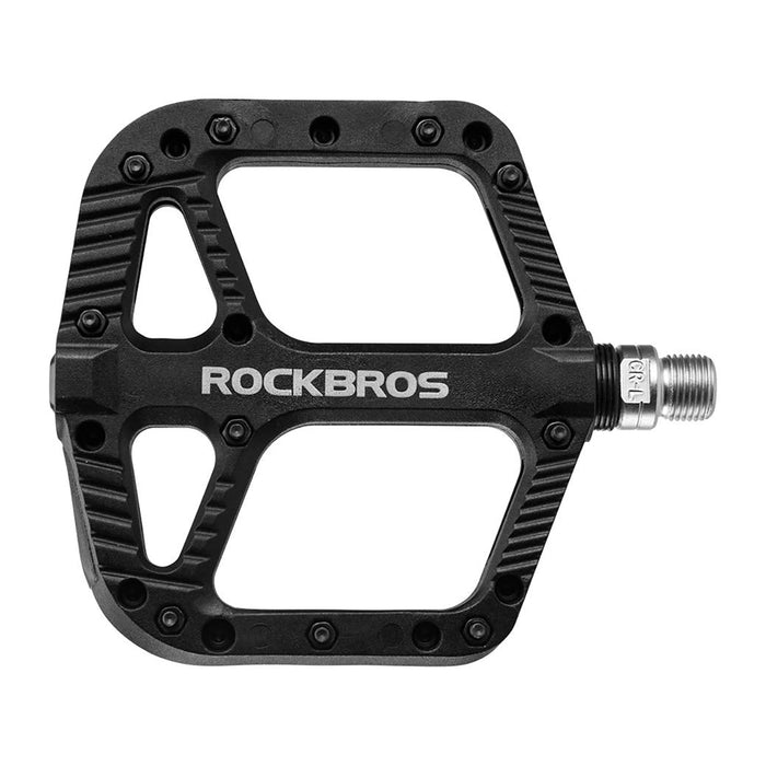Педали за велосипед Rockbros 2018-12A от найлон - черни