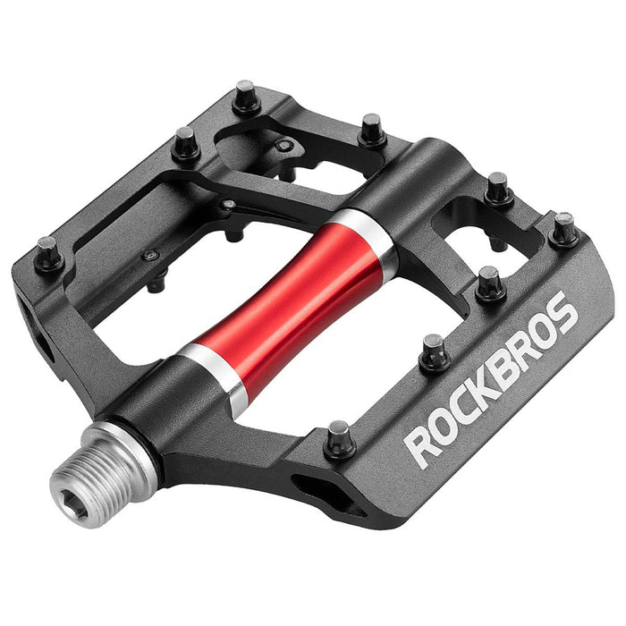 Велосипедни педали Rockbros 2020-12CBK Platform, алуминиеви, черни