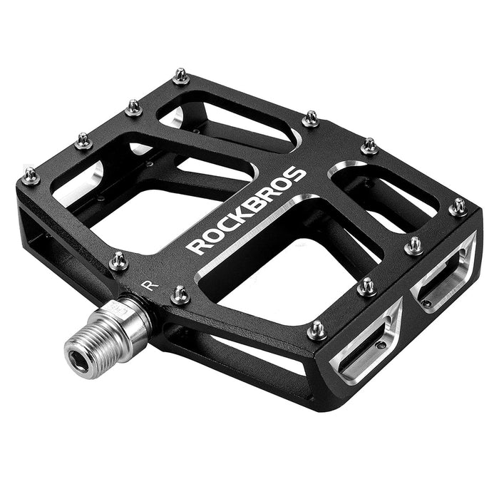 Велосипедни педали Rockbros K399-BK с широка платформа - черни