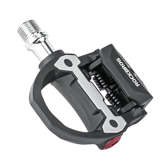 Велосипедни педали Rockbros P602 със система SPD-SL - черни