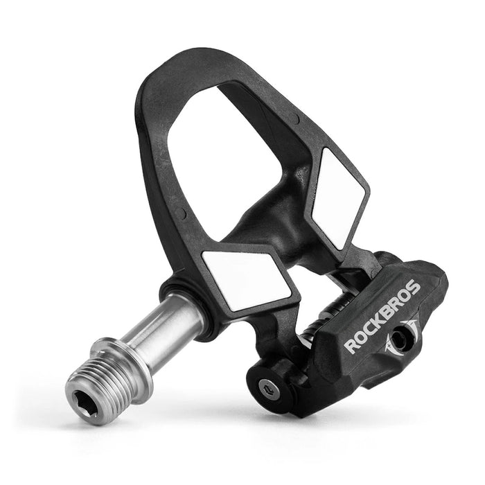 Педали Rockbros RD9 Shimano SPD-SL от карбон и титаниева сплав - черни