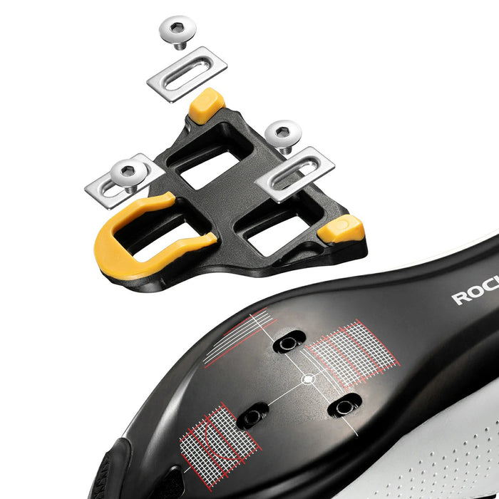 Педали Rockbros RD9 Shimano SPD-SL от карбон и титаниева сплав - черни
