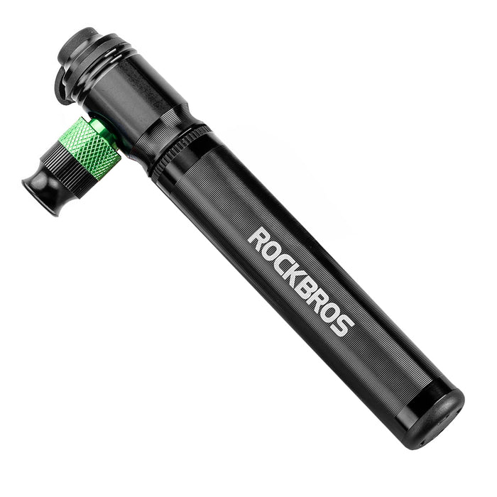 Ръчна/алуминиева CO2 помпа Rockbros HQ-75D-CO2 - черна