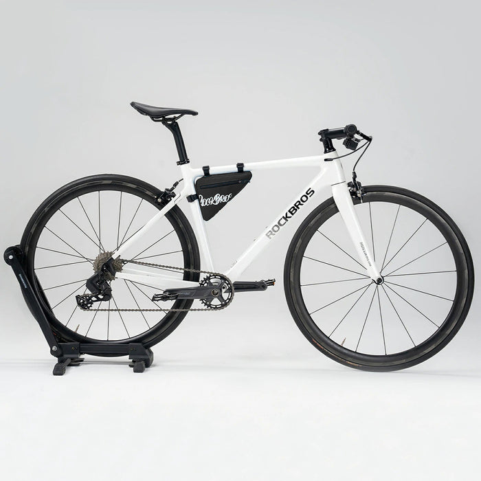 Чанта за велосипед Rockbros G001 Flash Journey Triangle Frame 0.8 л - Черна