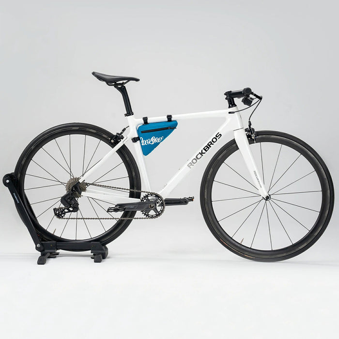 Чанта за велосипед Rockbros G001 Flash Journey Triangle Frame 0.8 л - Сина
