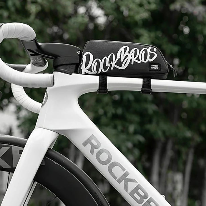 Чанта за велосипед Rockbros G009 Flash Journey за горна тръба 0.8 л - черна