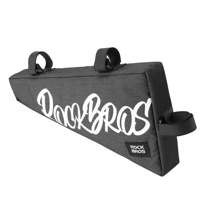 Чанта за велосипед Rockbros G008 Flash Journey Triangle Frame XL 1.9 L - Черна