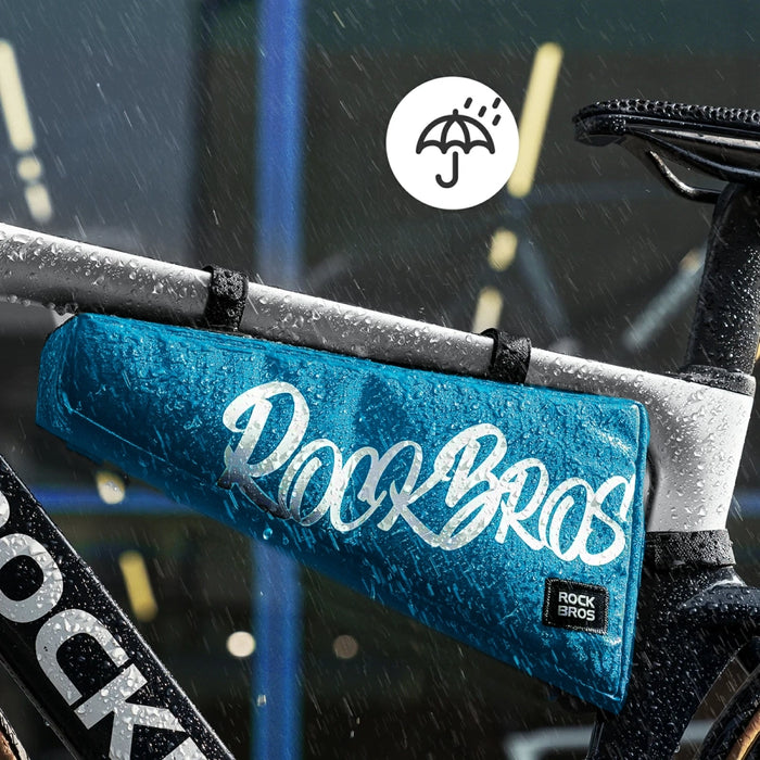 Чанта за велосипед Rockbros G008 Flash Journey Triangle Frame XL 1.9 л - Сина