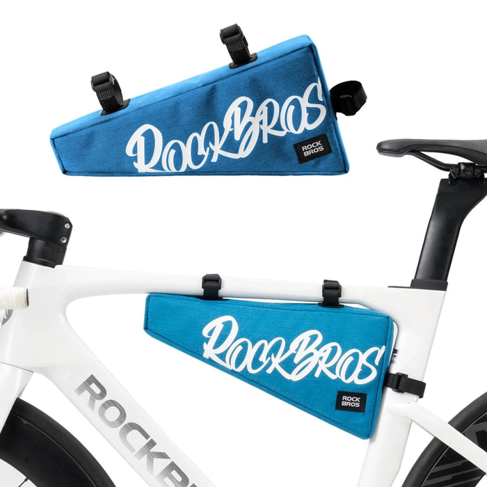Чанта за велосипед Rockbros G008 Flash Journey Triangle Frame XL 1.9 л - Сина