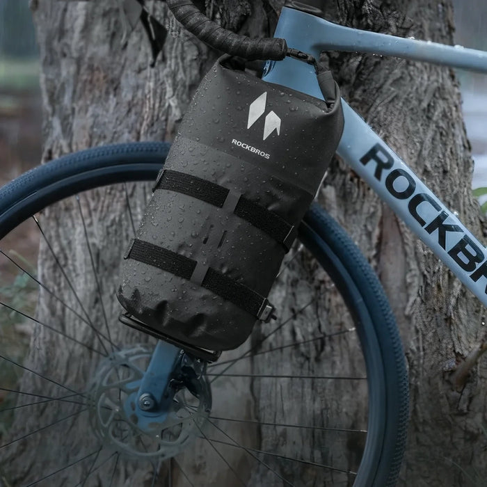 Чанта за вилка Rockbros AS-156 7l, водоустойчива, черна