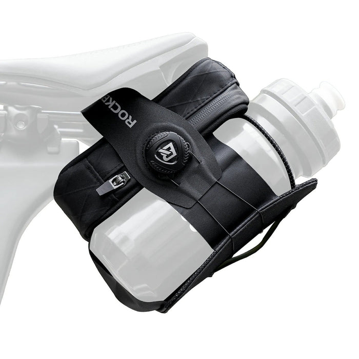 Чанта за велосипед Rockbros P010 0.2L с държач за бутилка 0.6L - Черна