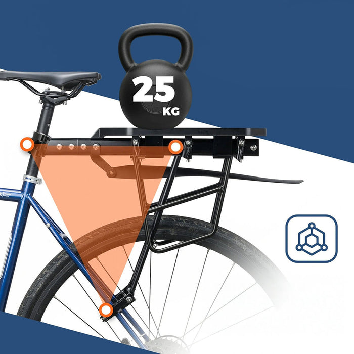 Rockbros RBHJ-1 Black Diamond Велостойка с калник и бърз монтаж за планински велосипеди 26-29" - Черна