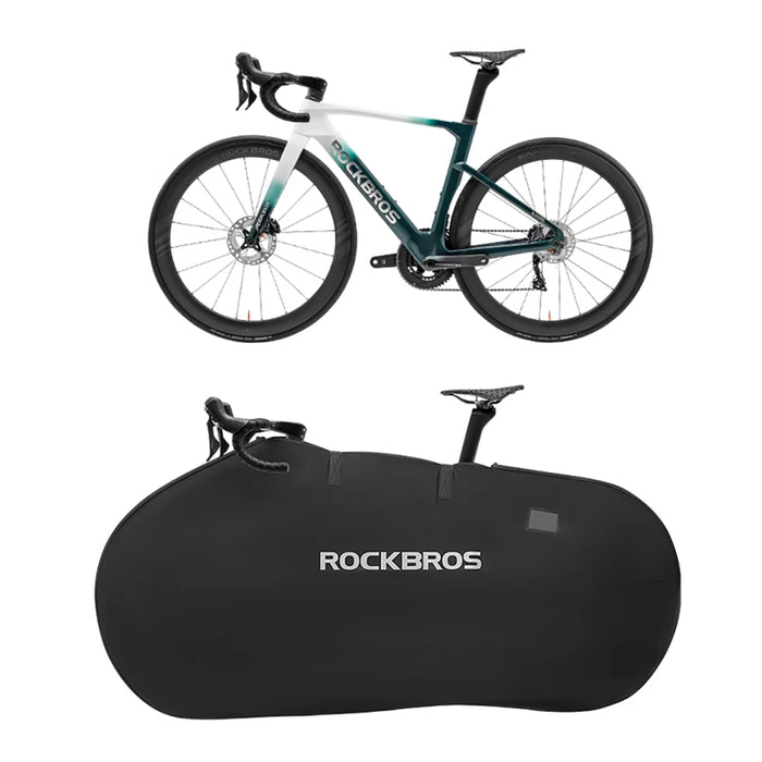 Еластичен калъф за носене Rockbros D002 за 26" шосейни и планински велосипеди - черен