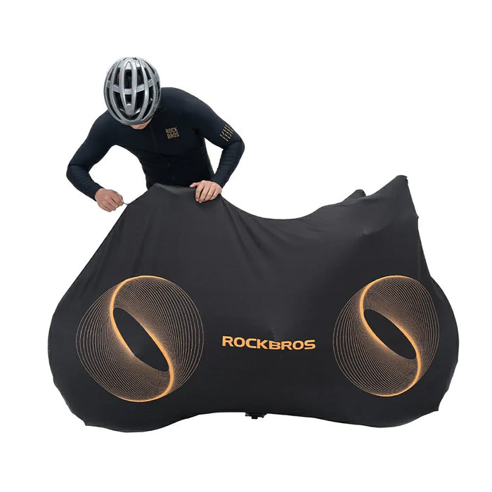 Еластичен калъф Rockbros D97 за електрически планински велосипеди Gravel 24"-29" и шосейни велосипеди 700C - черен