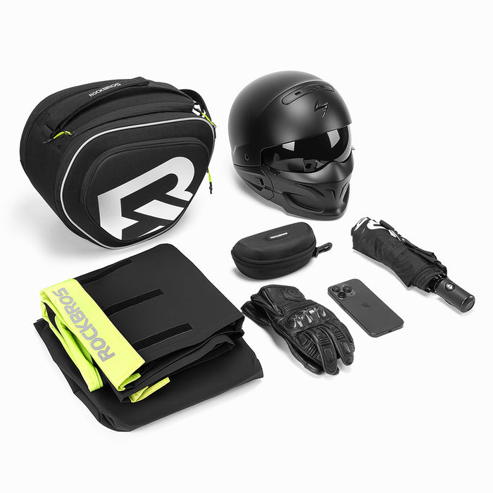 Чанта за резервоар Rockbros A40-1 за мотоциклети 12L - черна