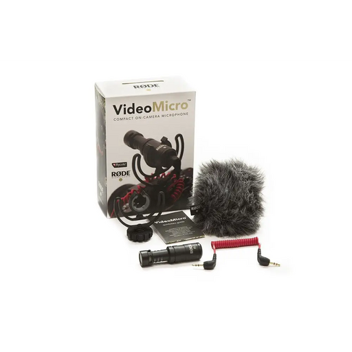 RØDE VideoMicro Черен микрофон за цифрова камера