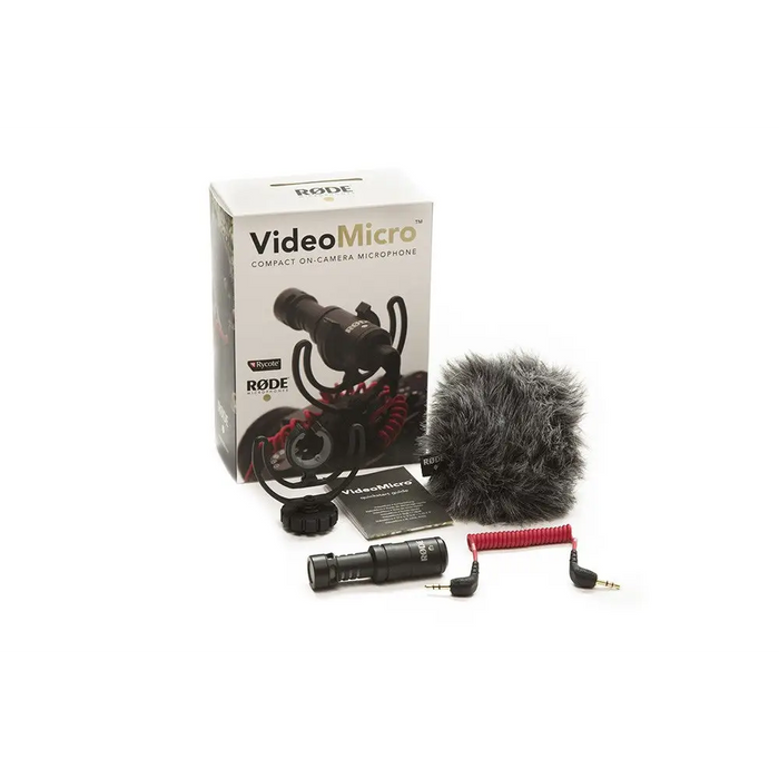 RØDE VideoMicro Черен микрофон за цифрова камера