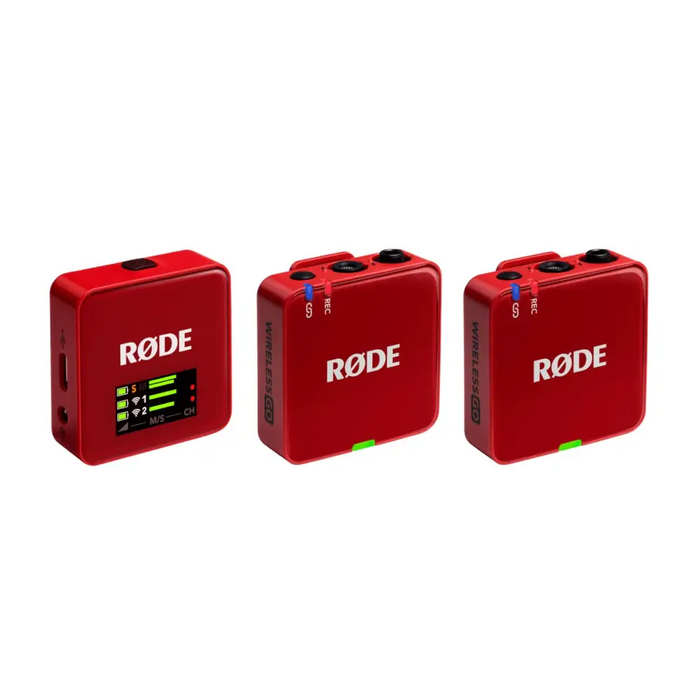 RØDE Wireless GO III Red - безжична микрофонна система