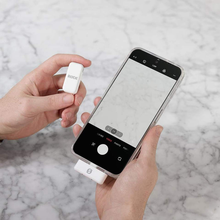 Микрофонна система Rode - Wireless Micro, USB-C, бял