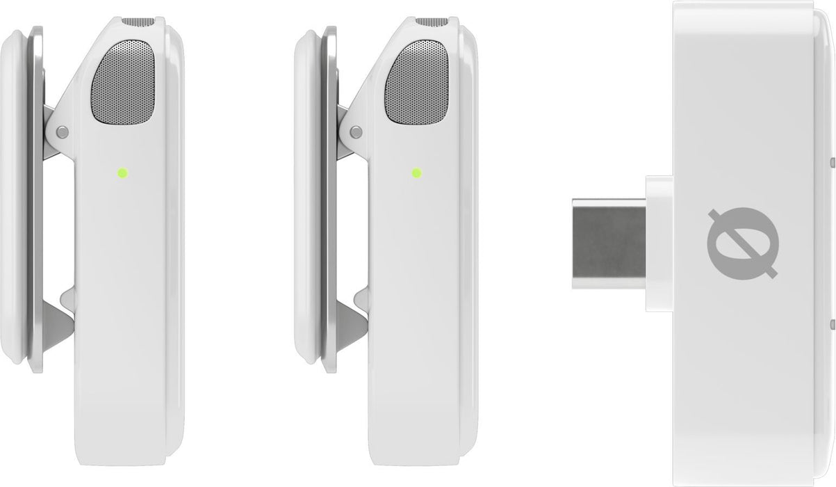 Микрофонна система Rode - Wireless Micro, USB-C, бял