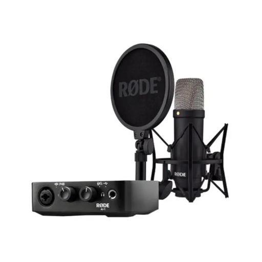 RØDE NT1 Signature Black + AI-1 Studio Kit MK2 - пълен