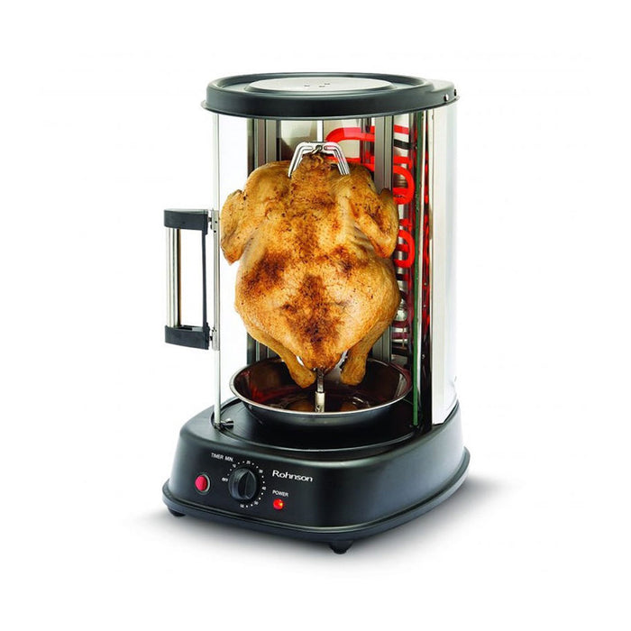 ВЕРТИКАЛЕН ГРИЛ ROHNSON R-2530 1500 W, ЧЕРЕН