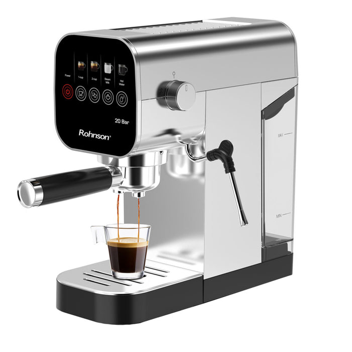 Кафемашина ROHNSON R-98100 0.90 ml, 20.00 bar, СИВ
