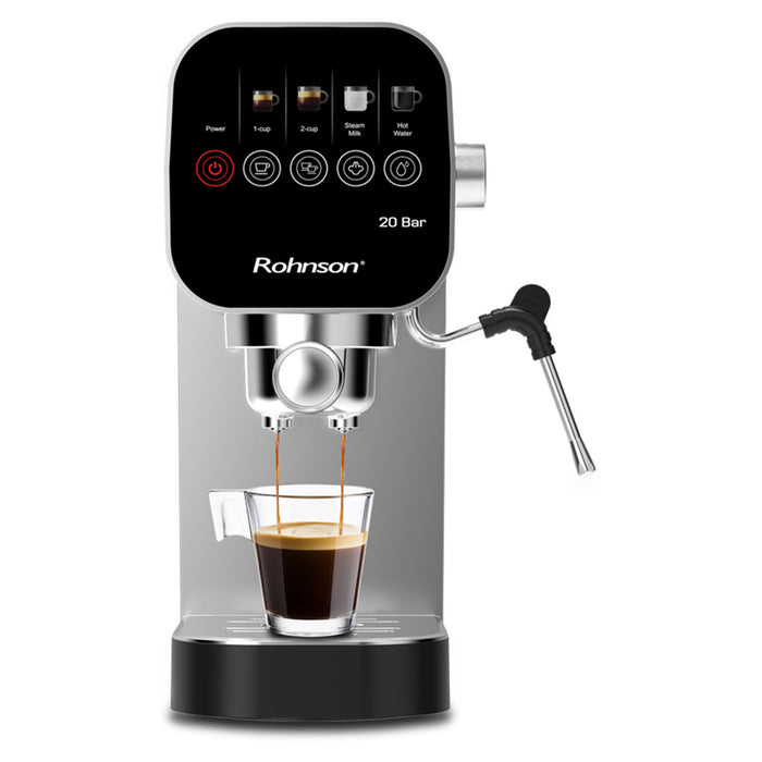 Кафемашина ROHNSON R-98100 0.90 ml, 20.00 bar, СИВ