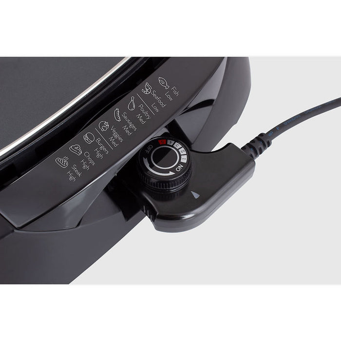ГРИЛ ROHNSON R-2525 2200 W, ЧЕРЕН, КАПАК